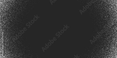 Sugar powder, white flour background, salt particles backdrop isolated on a dark background. Realistic vector illustration.