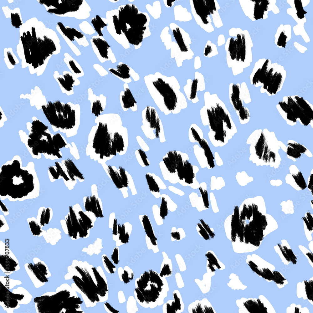 Seamless leopard pattern, jaguar texture. Seamless leopard pattern, jaguar texture.