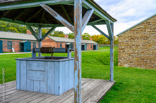 Εκτύπωση καμβά The colonial architecture of the Fort York garrison in Toronto, Canada
