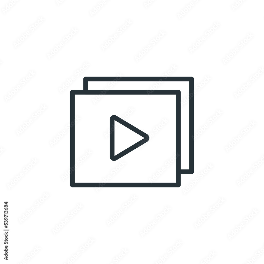 play button icon vector symbol. music video start icon. Play Vector icon play button icon vector symbol. music video start icon. Play Vector icon