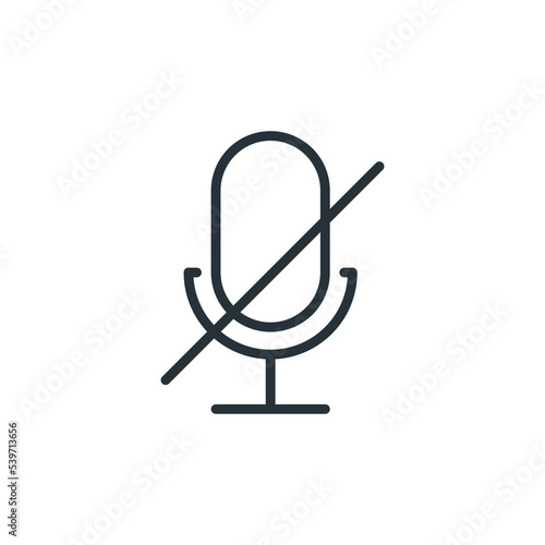 no condenser microphone vector icon, microphone vector icon, Microphone Audio Muted illustration. Mute Microphone icon. Retro microphone icon