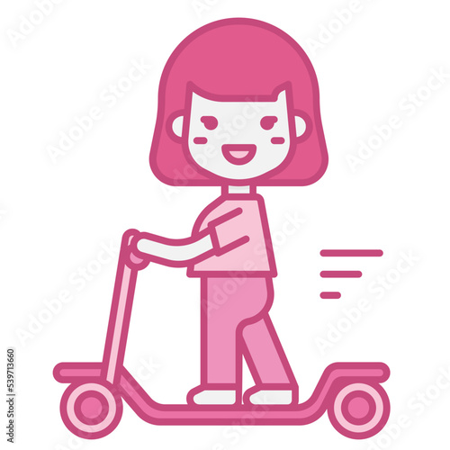 scooter user