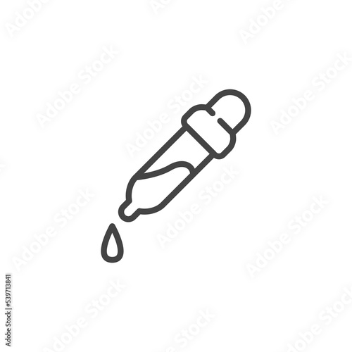 Dispenser, dropper, medical tool, picker, pippet icon