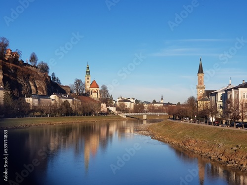 view of the river and cathedral of saint