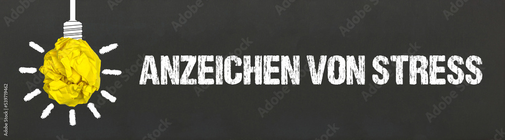 Anzeichen von Stress Anzeichen von Stress