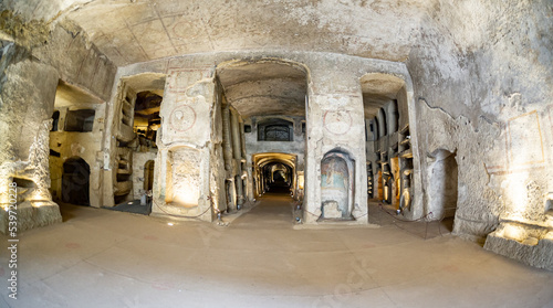 Catacombs of San Gennaro Italy photo
