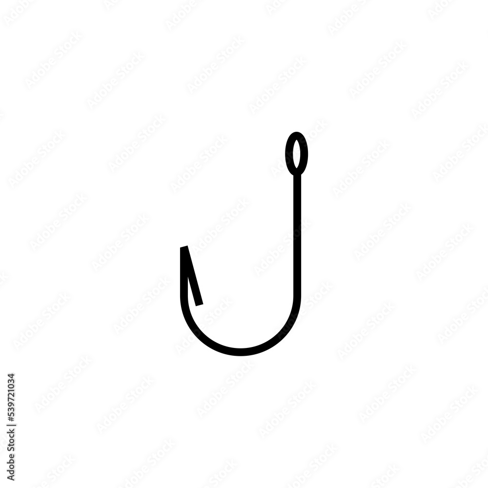 Fishing Hook line icon