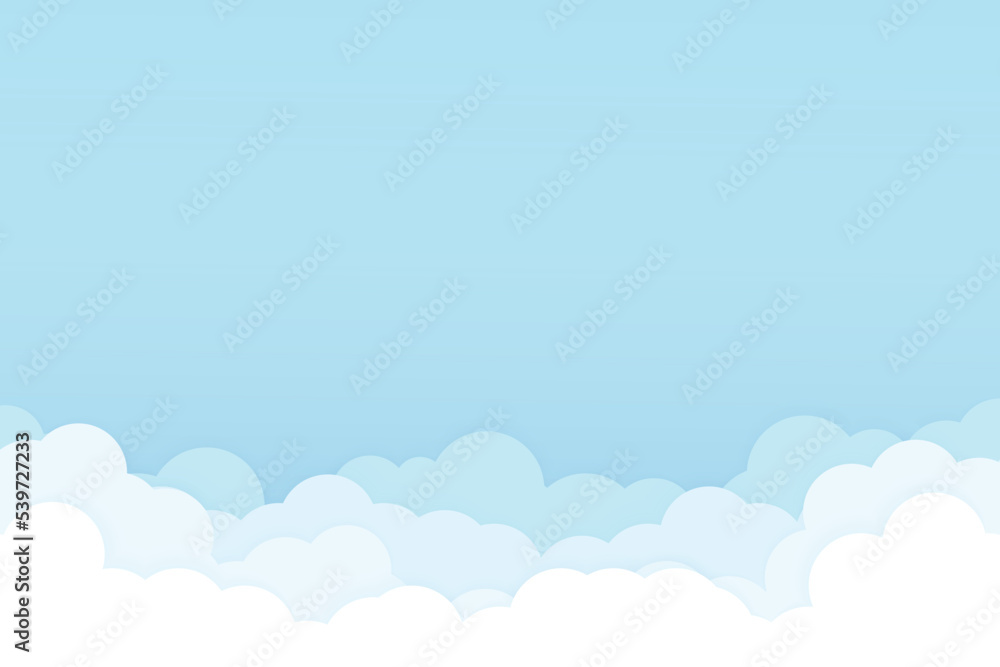 clouds in the sky. Blue vector sky with white cute clouds. Sky and Clouds Background. web banners. holiday mood, airy atmosphere. Vector EPS 10. clouds in the sky. Blue vector sky with white cute clouds. Sky and Clouds Background. web banners. holiday mood, airy atmosphere. Vector EPS 10.