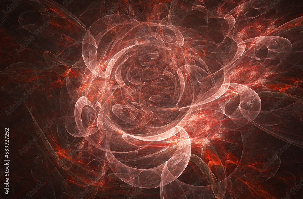 fractal on black fractal on black