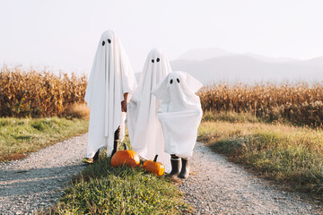 Halloween Kids Holidays Concept.