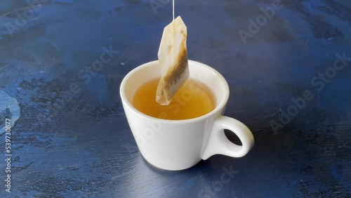 hot tea on a cold day