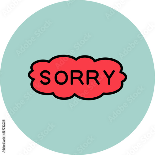 Sorry Icon