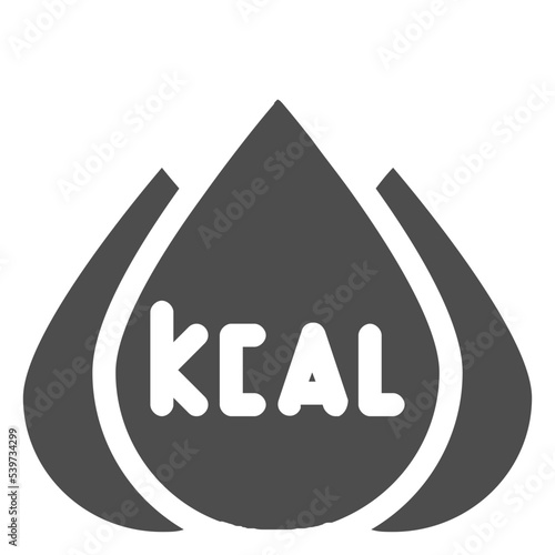 kilogram calorie icon