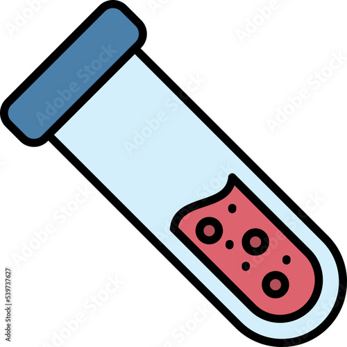 Testing tube icon