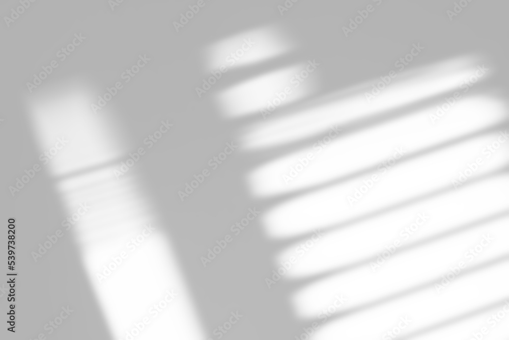 Shadow overlay effect on white background. Abstract sunlight background with window shadows. Shadow overlay effect on white background. Abstract sunlight background with window shadows.