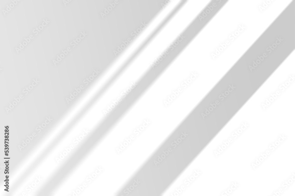Shadow overlay effect on white background. Abstract sunlight background with window shadows. Shadow overlay effect on white background. Abstract sunlight background with window shadows.