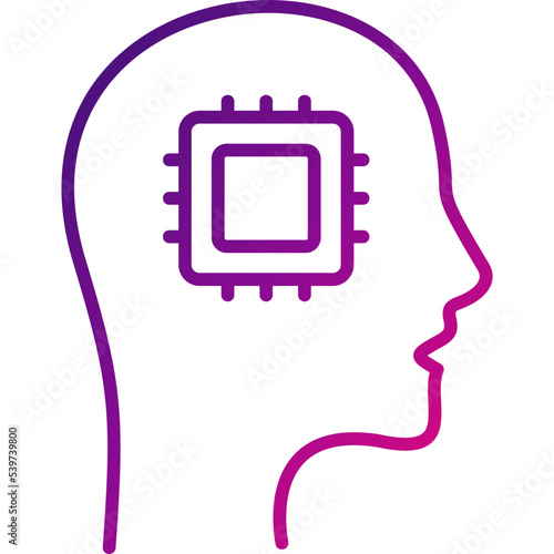 Artificial intellegence icon