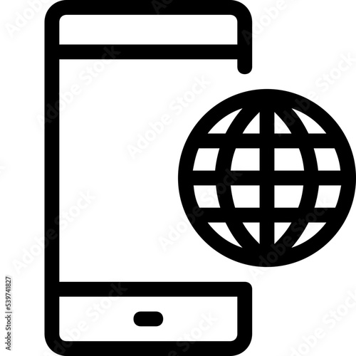 mobile internet icon
