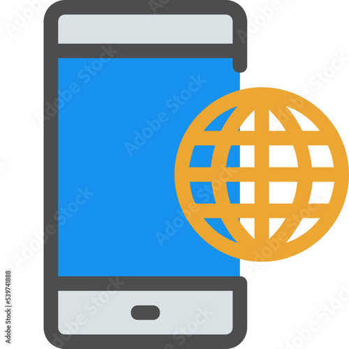 mobile internet icon