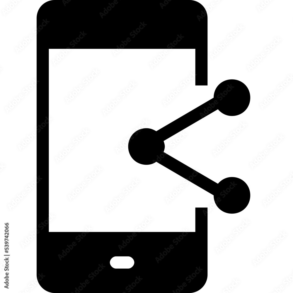 mobile share icon