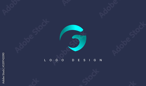 Initial letter G logo design template element. Letter G usable for business and company branding logos. flat vector logo design template element.