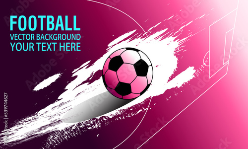 vector illustration football cup background. soccer ball, Sport poster, infinity concept background