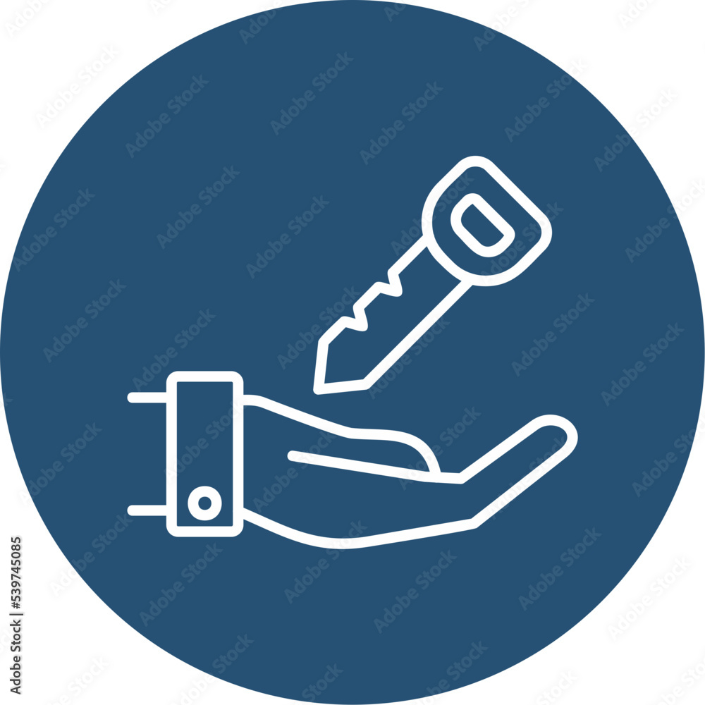 Valet icon Stock-Vektorgrafik | Adobe Stock