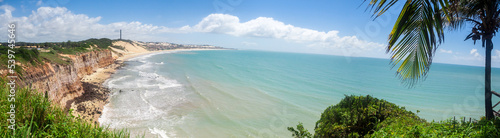 cliffs of Tabatinga in Natal, Brazil