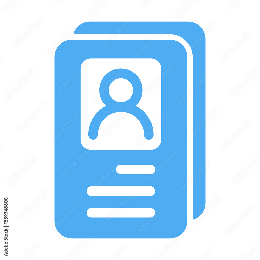 Driver license, id card and plastic card icon. Identification card, Badge vector illustration Driver license, id card and plastic card icon. Identification card, Badge vector illustration
