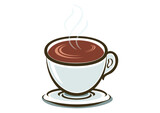 Vector Illustration of Coffee Cup