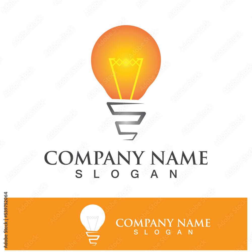 Light bulb icon vector symbol Light bulb icon vector symbol