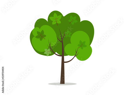 Tree vector icon. Nature. Park