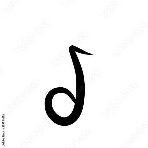 Doodle music notes