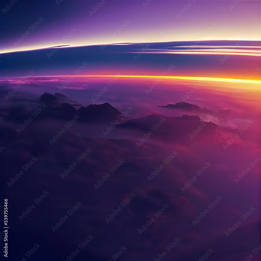 Flying on top of the world Flying on top of the world