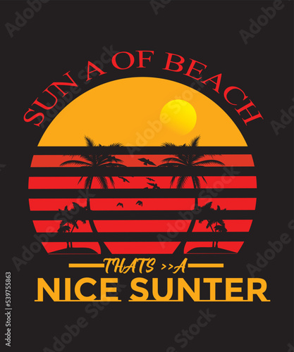 Sun O beach The Nice Sunter .eps photo