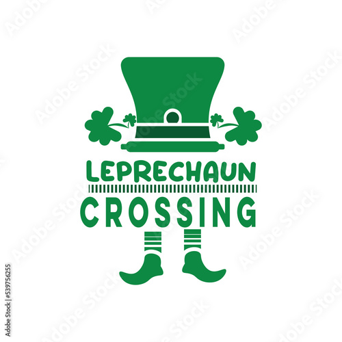 St. Patrick's Day Quotes and lettering vector T-shirt design	