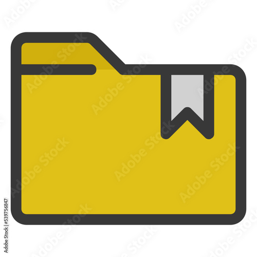 bookmark folder  icon