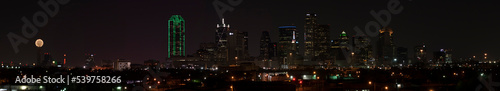 View of the Skyline of Dallas, Texas