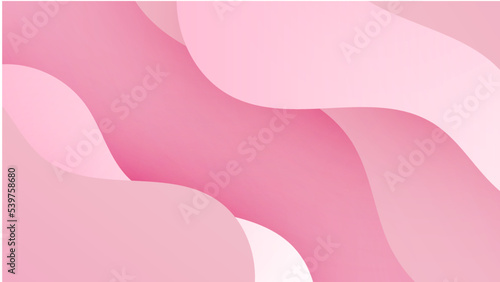 Abstract pink wave curve background