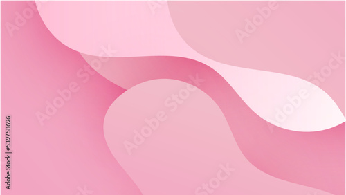Abstract pink wave curve background © Badr Warrior