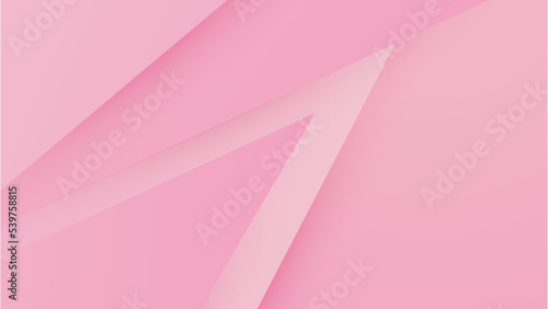 Abstract pink minimal simple background. Pink and white gradient geometric shapes wallpaper for poster  certificate  presentation  landing page
