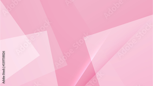 Abstract pink minimal simple background. Pink and white gradient geometric shapes wallpaper for poster, certificate, presentation, landing page