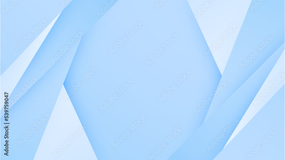 Abstract light blue and white gradient minimal background. Modern ...
