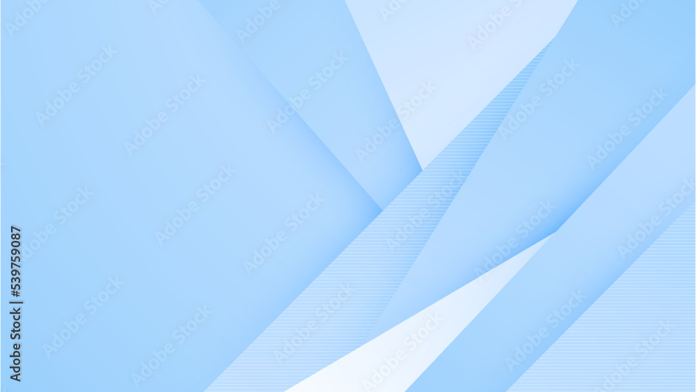 Abstract light blue and white gradient minimal background. Modern ...