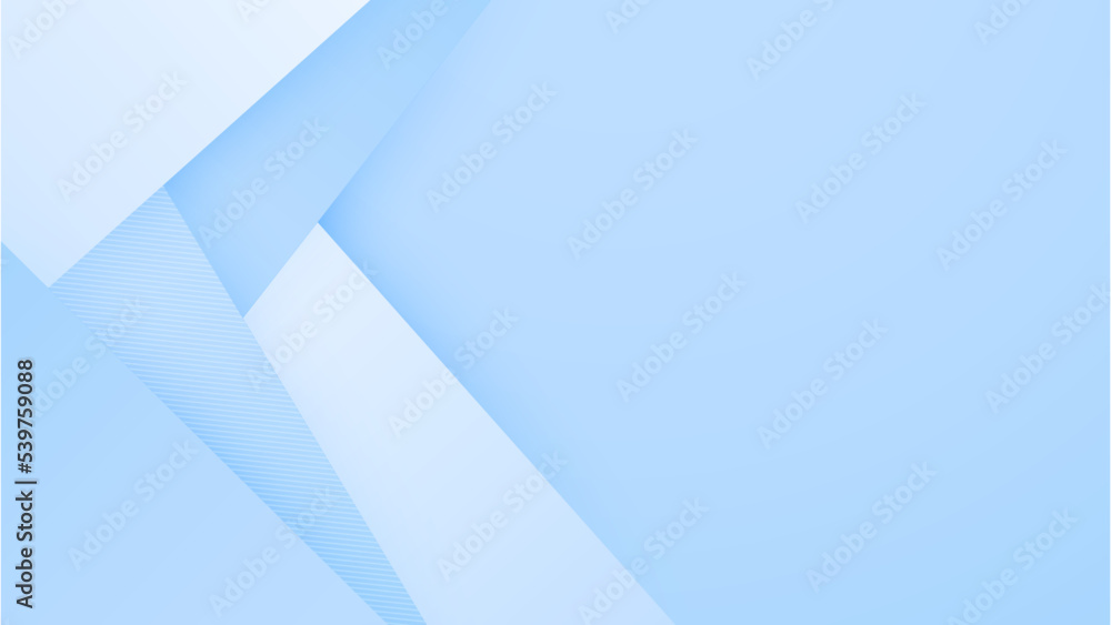 Abstract light blue and white gradient minimal background. Modern trendy fresh color for presentation design, flyer, social media cover, web banner, tech banner
