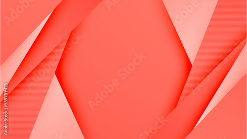 Abstract soft light red background. Abstract background geometry shine and layer element vector for presentation design. Suit for business, corporate, institution, party, festive, seminar, and talks.