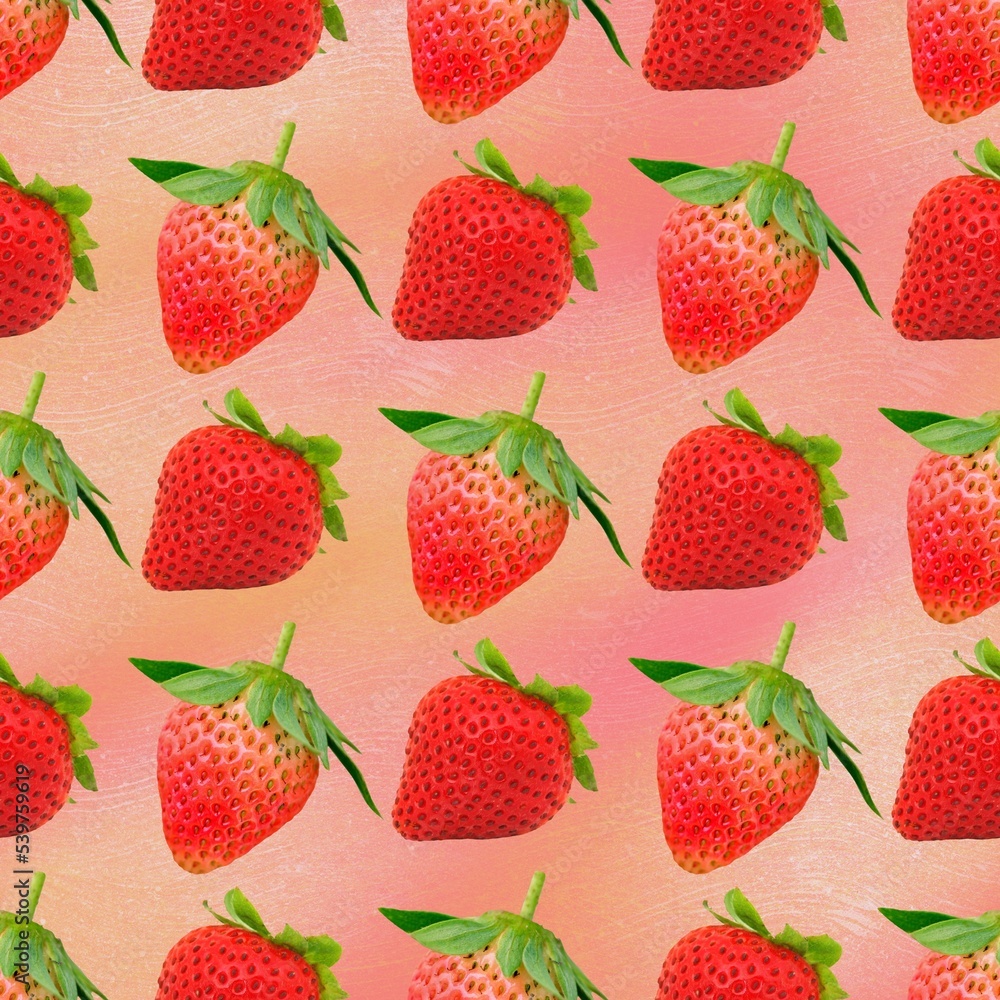 strawberry seamless pattern strawberry seamless pattern