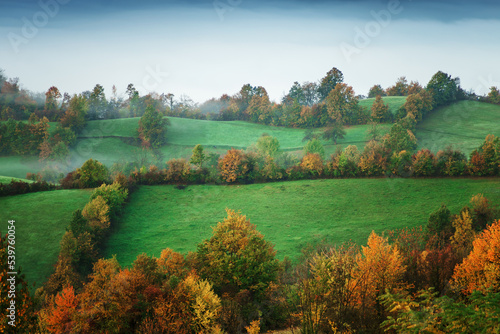autumn landscape in northeastern Bosnia © Amir Bajric