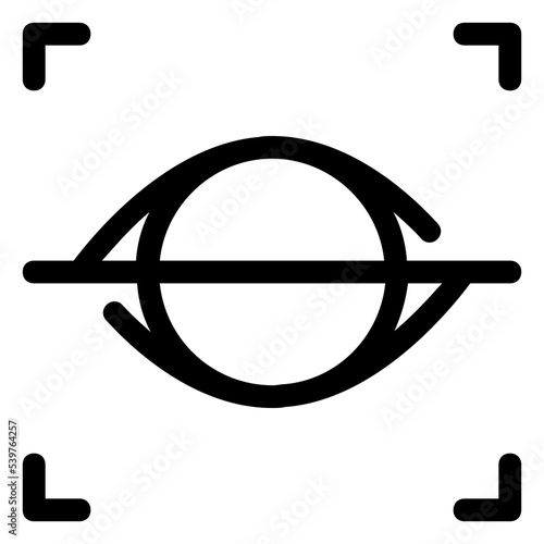 eye biomedical icon