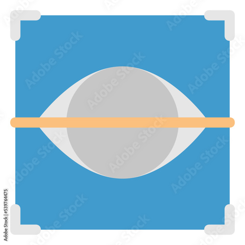eye biomedical icon